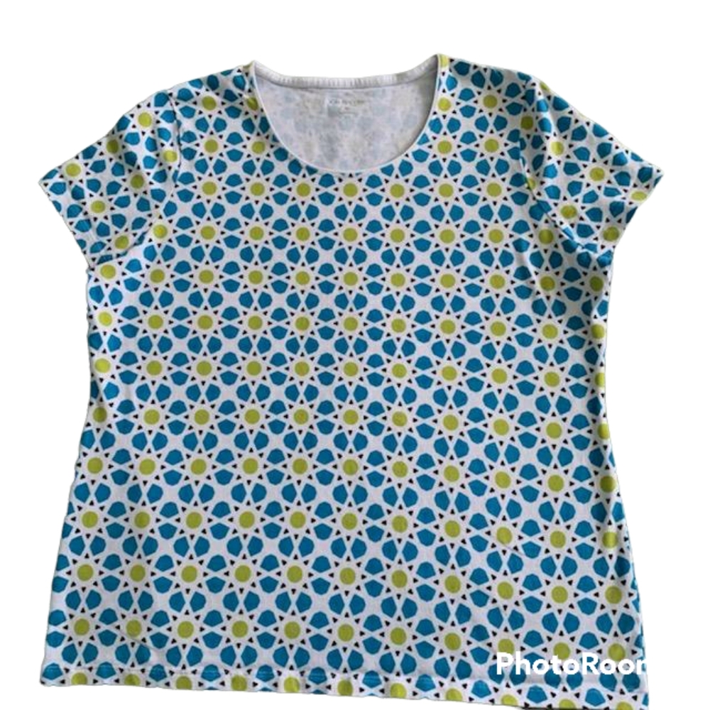 New - Kim Rogers petite perfectly soft crew neck t-shirt L